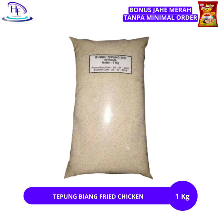 Tepung Biang Fried Chicken 1kg Tepung Inti Fried Chicken Kfc Tepung Biang Premix Juara Food 