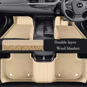 kkmf For Tesla Model Y Performance Juniper 2025~2027 2025 Car Floor Mats Scratch Resistant Carpets Pad Interior Protection Accessorie 6B2Z9