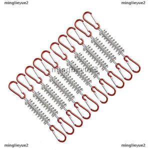 minglieyue2 ตัวปรับความตึงเชือกกระโจมเต็นท์ทำจากสแตนเลสแบบพกพาอุปกรณ์กลางแจ้ง