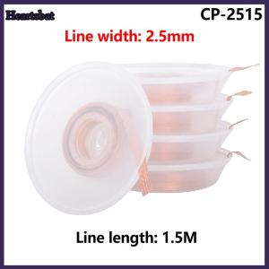 [Heartsbat] 5 pcs Desoldering dây Braid Hàn lưới các bộ phận hàn thấp dư lượng không sạch hàn thiếc Remover Công cụ