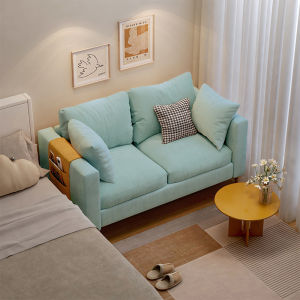 Sofa Fabric Single Double Living Room Small Apartment
