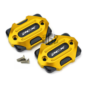Pair For HONDA PCX 150 PCX 160 Motorcycle CNC Brake Master Cylinder Oil Cover