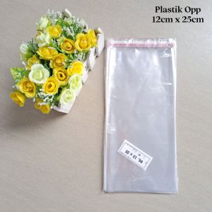 Plastik Bungkus Sajadah Travel ukuran 12x25 cm isi 50 pcs