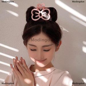 [COD] Modingdue Cute Bowknot Hair Clip Plastic Claw Clip Candy Color Crab Hair Clip For Girls Sweet Hair Claw Hair Accessories