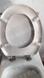 Comfortable Toilet Lid Lowering Mechanism Set ABS Texture Toilet Seats Hinges Quiet Close Lid Accessories for Toilet