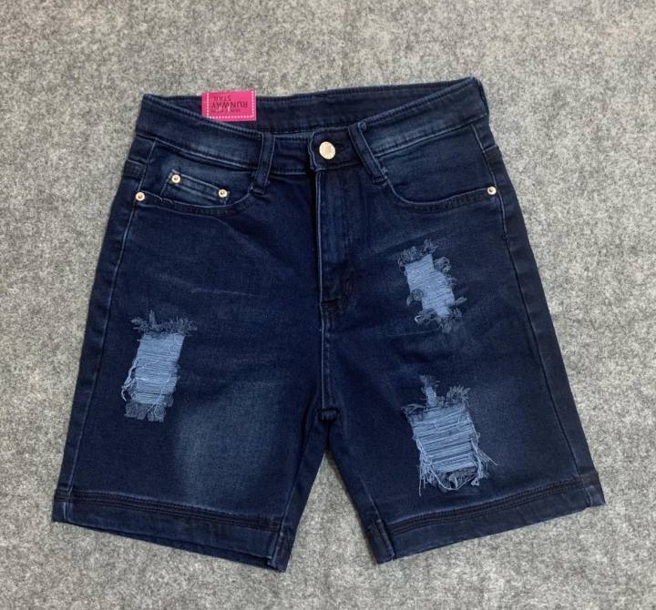 New Korean Fashion Denim Shorts For Women Stretchable Short Plus Size High  Quality(4806#) Lazada PH