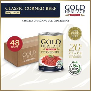 Gold Heritage Corned Beef 150g - 1 case Grocery Store Wholesale Promo Canned Goods On Sale