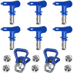 Airless Paint Nozzles SetReversible Spray Tips Airless Paint Sprayer Nozzle Tips Airless Sprayer Spraying Machine Parts