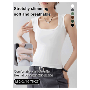 Camisole Slimming Bottom Shirt/t-shirt Skin-friendly Fashion Soft and Skin-friendly Comfort