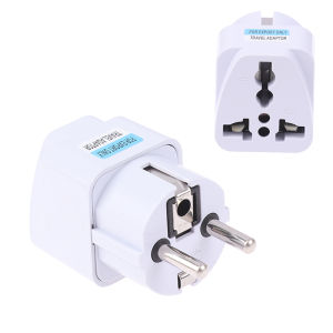 Canhtq Multifunction Universal AU UK US To EU Electrical Socket Type E F France Spain Plug Travel Adapter AC Outlet KR Plug Adapter