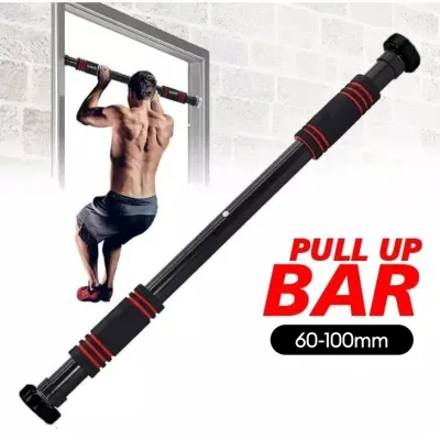 Alat Pull Up Bar Pintu Kuat 60-100mm - Alat Gym Tiang Workout Olahraga Kebugaran / Chinning Bar