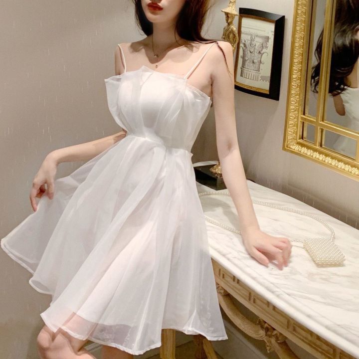 Hit item] váy maxi 2 dây trắng bèo phối ren bi Mới 100%, giá: 240.000đ,  gọi: 0908088166, Quận 8 - Hồ Chí Minh, id-59821100