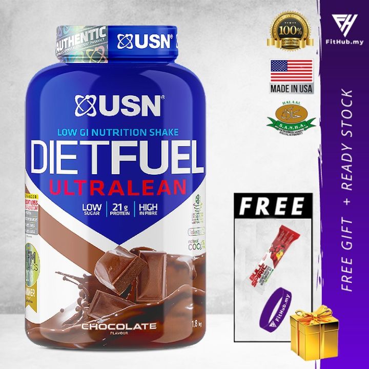 USN Diet Fuel Ultralean 1.8kg High Protein Meal Replacement Shake