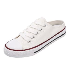 Sepatu Sneakers Kanvas Wanita Terbaru 2024 Import murah Kekinian Keren Viral Couple Cewek Cowok