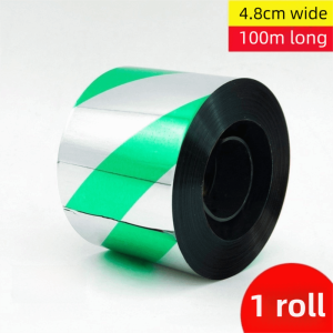 K7SEQ 50M/100M Flashing Hanging Bird Repellent Ribbon Double-sided Reflective Multipurpose Anti Bird Tape Creative Adhesive-free Bird Scare Tape Small Animals