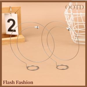 [Falsh F] 1Pc Stainless Steel Wire Eye Loupe Eyeglasses Holder Watch Repair Easy To Stuck Magnifier Eyepiece Steel Ring Accessories