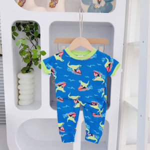 JanElla’s T-SHIRT PAJAMA BIG SIZE SET (4-9 Years Old) SLEEPWEAR TERNO for KIDS BOYS 100% Cotton Made in Vietnam