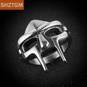 [COD] SHZTGM วินเทจฟาโรห์หน้ากากผู้ชายแหวนผู้หญิงปรับข้อต่อแหวนสำหรับผู้ชายเครื่องประดับแหวนเปิดอียิปต์