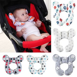 GS Cartoon Head Protection Neck Support Baby Pillow U-shaped Cushion Infant Stroller Car Seat Headrest