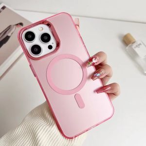 ELEVEN 2 Luxurious Matte Magnetic Wireless Charging IMD Protective Case for iPhone 16 15 14 13 12 11 Pro Max / 12 13 Mini / 14 15 Plus