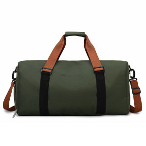 Women Large Capacity Leisure Travel Duffel Bag Lightweight Wet Dry Separation Fitness Handbag Yoga Gym Overnight Tote