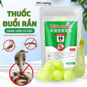 Thuốc đuổi rắn dạng viên an toàn với người thích hợp cho nền xi măng sân vườn xua đuổi rắn rếch