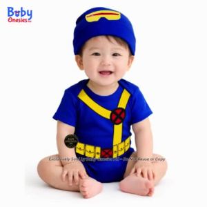 Baby Onesies PH Cyclops Baby Costume Superhero Baby Onesie Cotton 0-12 Months