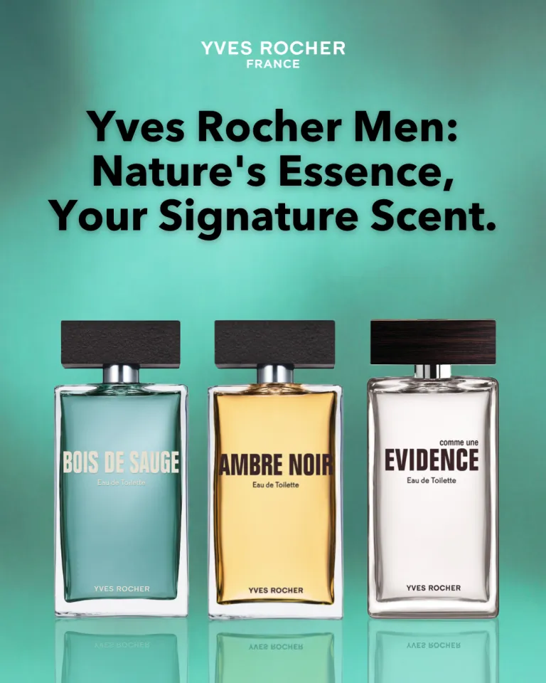 Ambre Noir Perfume Men Eau de Toilette EDT 100ml by YVES ROCHER