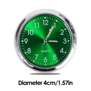 Luminous Car Clock Ornament Mini Watch Waterproof Electronic Clock Quartz Watch Bicycle Motorcycle Auto Dashboard Clock