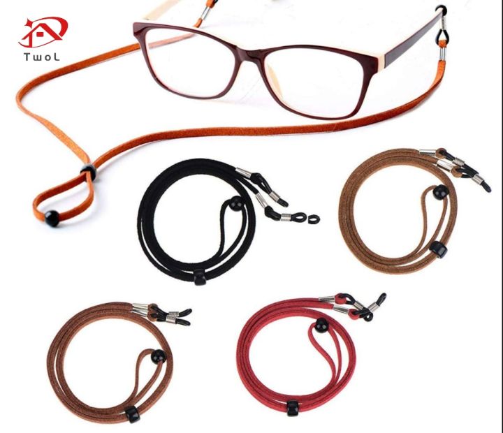 TwoL Universal Holder Eyeglass Retainer Chain Premium Leather