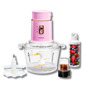 Mecoo Chopper Multifungsi 5-in-1 250W Anti Bakteri BPA Free - Multicolor