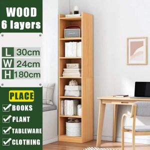 ❤Stock in SG❤Book shelf rack shelves wall book shelf small desk bookshelf book shelves bookcase storage multi-layer corner shelf