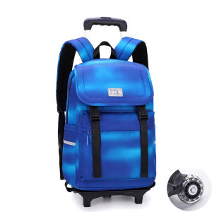 Large-capacity Simple Korean Version Primary Middle School Students Trolley School Bag Waterproof Wear-resistant Childrens Backpack