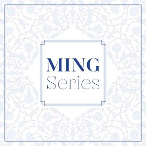 Piring Dessert Set Blue Oriental Ming Isi 18