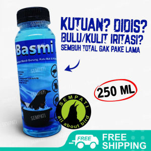 SEMPATI Shampo Burung Basmi Kutu Obat Bulu Rontok Kusam Sampo Sabun Mandi Murai Kacer Beo Parrot Lovebird Kenari Anis Pleci Dll ZEROUC1