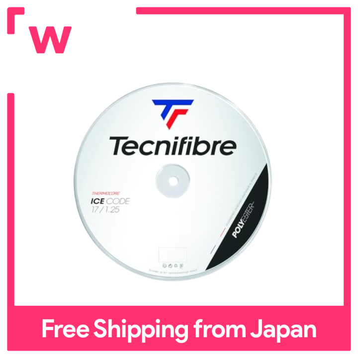 Tecnifibre Tennis Gut ICE CODE 200m Roll TFR421 White 1.25 | Lazada PH