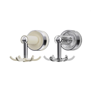 Nâng cấp 6 Xoay Claw móc treo có giác hút đa chức năng 6 Claw xoay móc gắn tường cho dụng cụ nhà bếp tổ chức