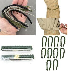 10lots Militaries Twists Leg Ties Shoelaces Armies Leg Straps Trouser Legs Ties for Skiers Cyclists and Hiker