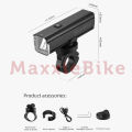 ROCKBROS RHL 1000 Lampu Depan Senter Sepeda Bicycle Front Light LED 1000LM. 