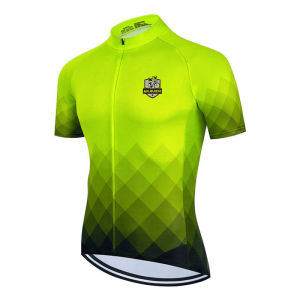 Aonuo Áo Thi Đấu Đạp Xe Mùa Hè Áo Thi Đấu Xe Đạp Leo Núi Quần Áo Đạp Xe Chống Tia UV Thoải Mái Tay Ngắn Cho Nam