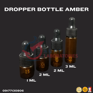 DROPPER BOTTLE AMBER