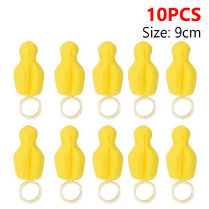 Sponge Brush 10Pcs Baby Milk Bottle Washing Tools Pacifier Brush Cleaner Straw Cleaning Brush Water Bottle Brush