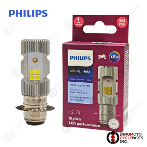 Philips LED - Headlight Bulb 12V 6/6W M5 / T19 - Ultinon Essential Moto