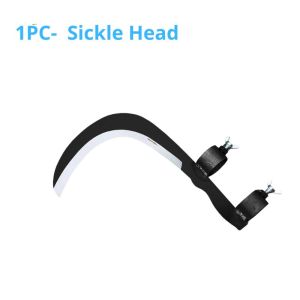 Multifuntional Portable Grass Sickle Cutter Head Wheat Lawn Mower Gardening Grass Weeding Knife Farm Scythe Sickle Garden Tools