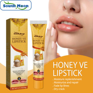 South Moon Honey VE Lipstick Moisturizing And Hydrating Repairing And Laying A Foundation Anti Cracking Fade Lip Lines Long Lasting Brighten Lips Lip Moisturizing Moisturizing Lip Balm Personal Care Product 20g