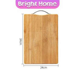 เขียงไม้ไผ่  มีหลายขนาด เขียงครัว  เขียงไม้เนื้อแข็ง พร้อมจัดส่ง Bamboo cutting board