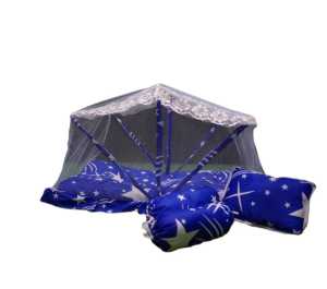 baby bed newborn 100% cotton with mosquito net