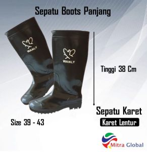 Sepatu Boot / Sepatu Bot Karet Murah / Sepatu Boot Panjang / Sepatu Boot Tahan Air /Sepatu Boot Pria