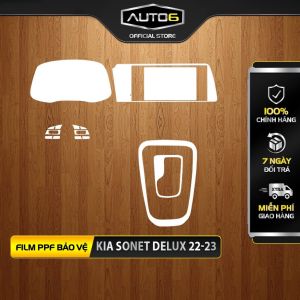 KIA SONET 2022-2024 - Film PPF dán chống xước nội thất ô tô - AUTO6 < Chống xước hiệu quả >