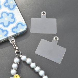 FLASH SALE 2PCS/SET Gantungan Casing Klip Konektor HP Universal Bening Bahan PVC Anti Hilang Tanpa Lubang